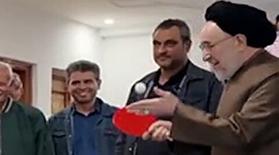 ویدئوی پینگ‌پونگ بازی کردن سید محمد خاتمی ساخته هوش مصنوعی است؟