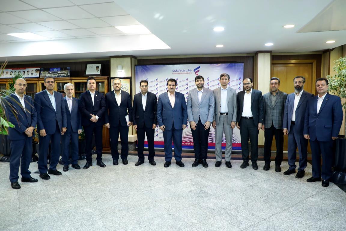 بانک رفاه کارگران و شهرداری تهران برای توسعه زیرساخت‌های شهری تفاهم‌نامه همکاری امضا کردند