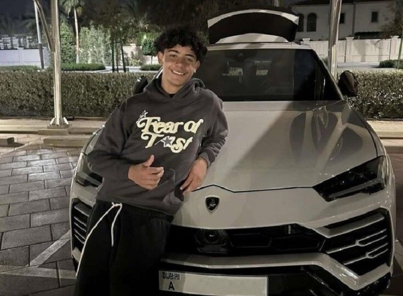 پلاک لامبورگینی پسر رونالدو گران‌تر از خود ماشین است!