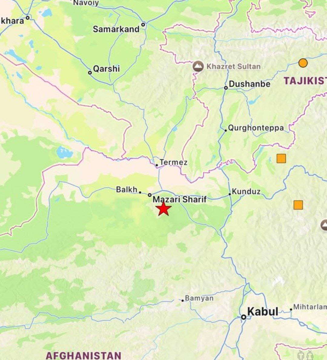 زلزله شدید ۶.۳ ریشتر افغانستان، پاکستان و هند را لرزاند