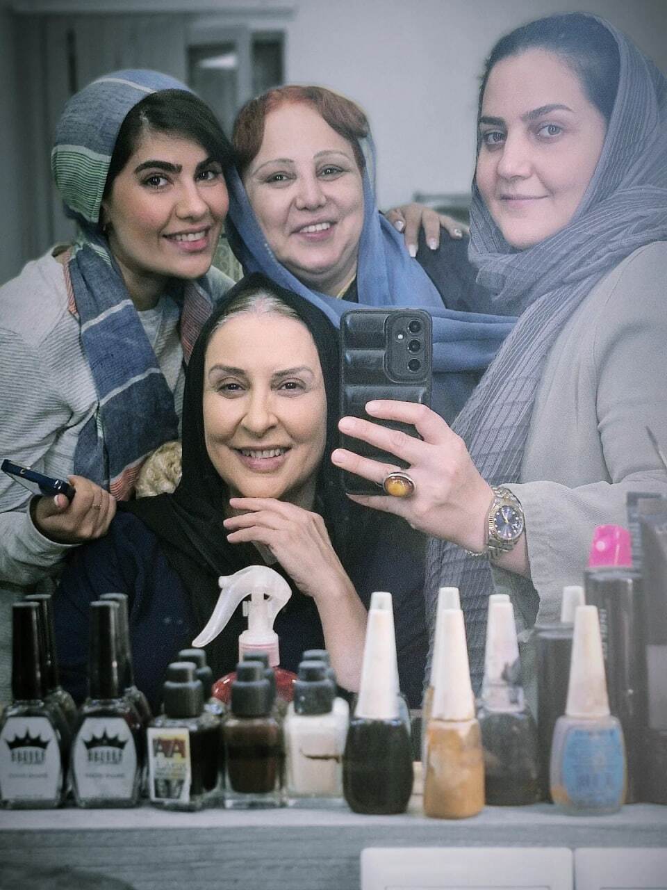 چهره شوکه کننده بهنوش بختیاری بدون آرایش!