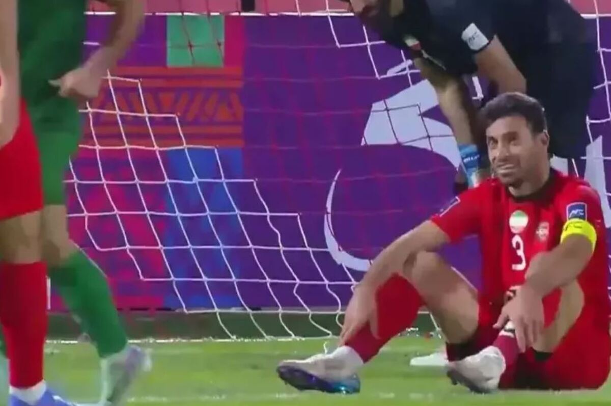 تراکتور - الشرطه / تکل استثنایی شجاع خلیل‌زاده دروازه را نجات داد + فیلم