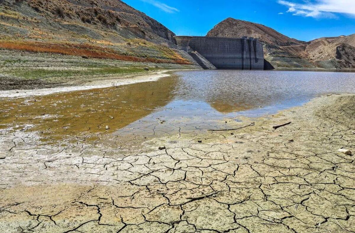 سد کرج خشک شد