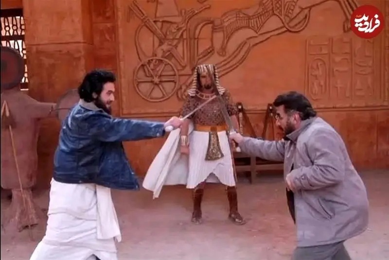 عکس دیده نشده از پشت صحنه سریال یوسف