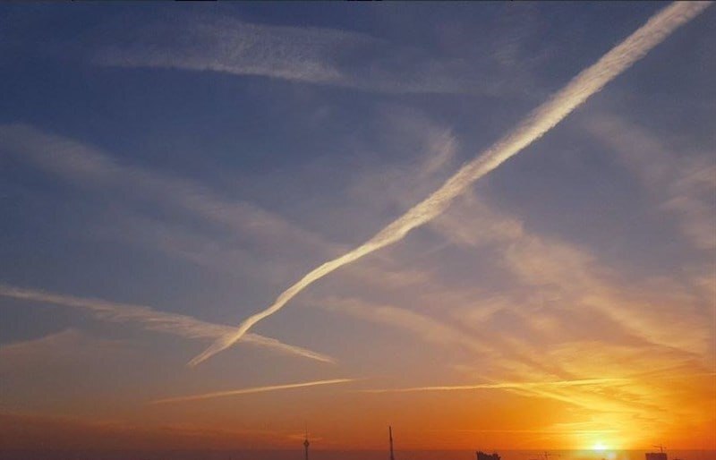 علت دود سفید در آسمان تهران مشخص شد علت دود سفید در آسمان تهران مشخص شد