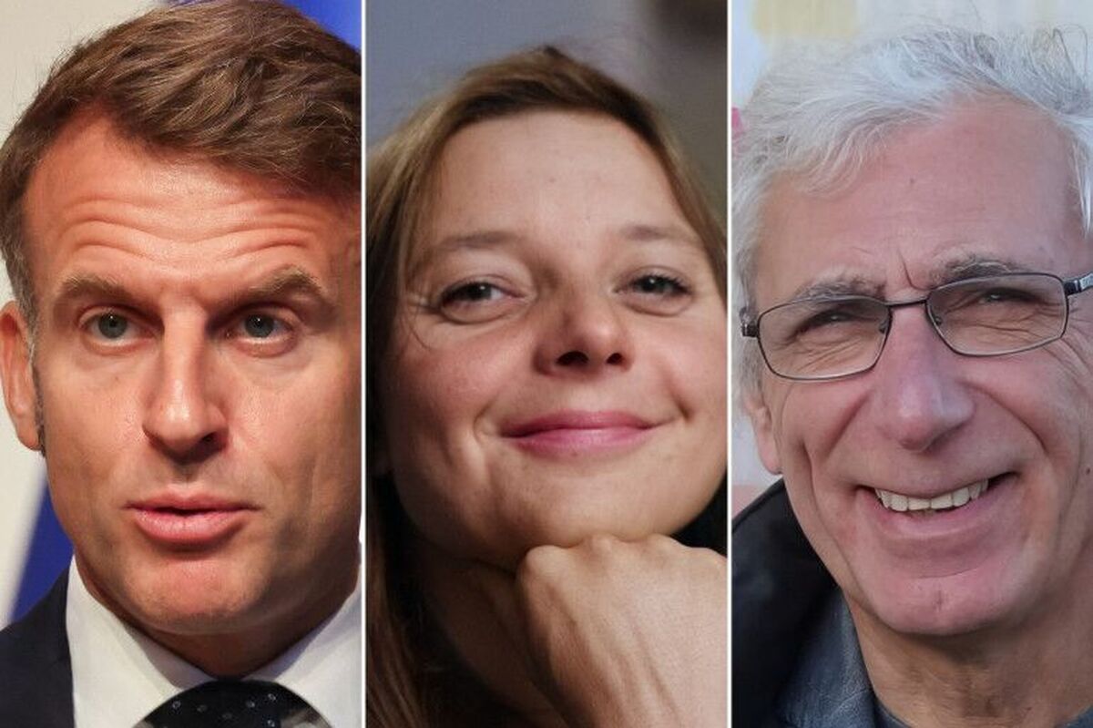 زندانیان آزاده شده از ایران با مکرون دیدار کردند