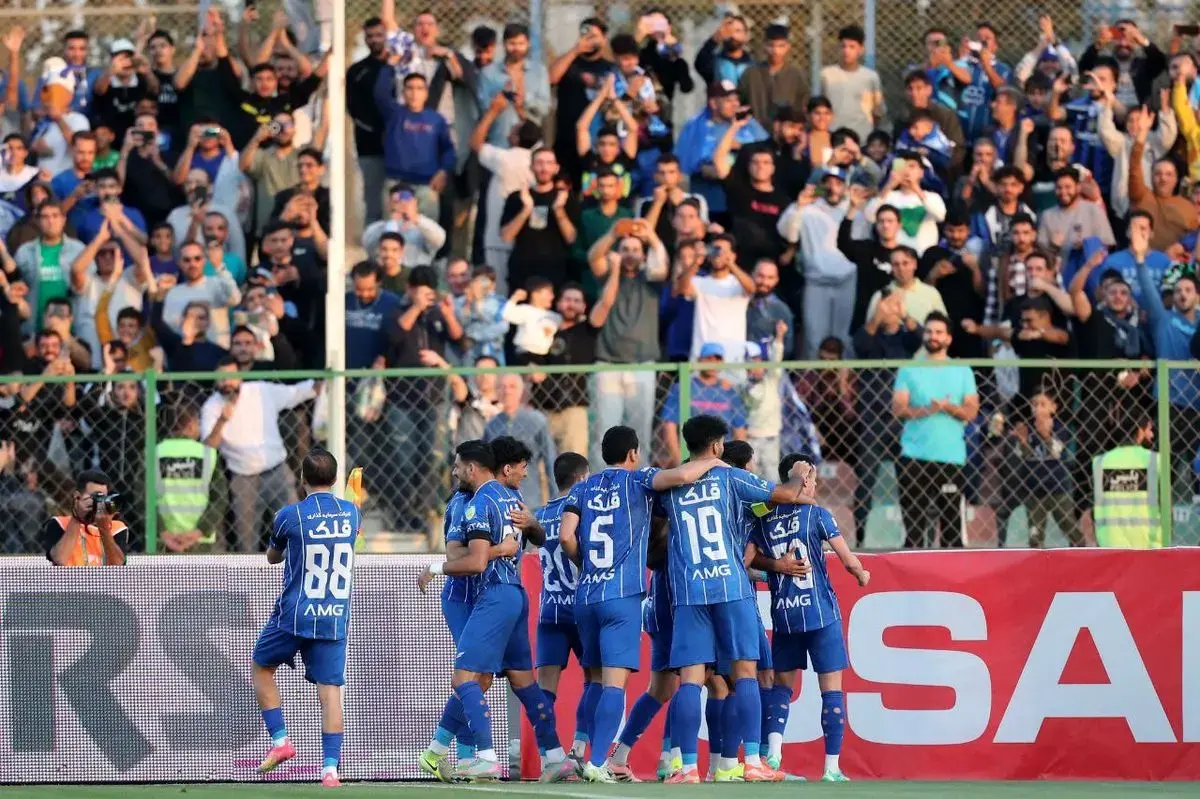 گل اول استقلال به الوحدات توسط مهران احمدی + فیلم