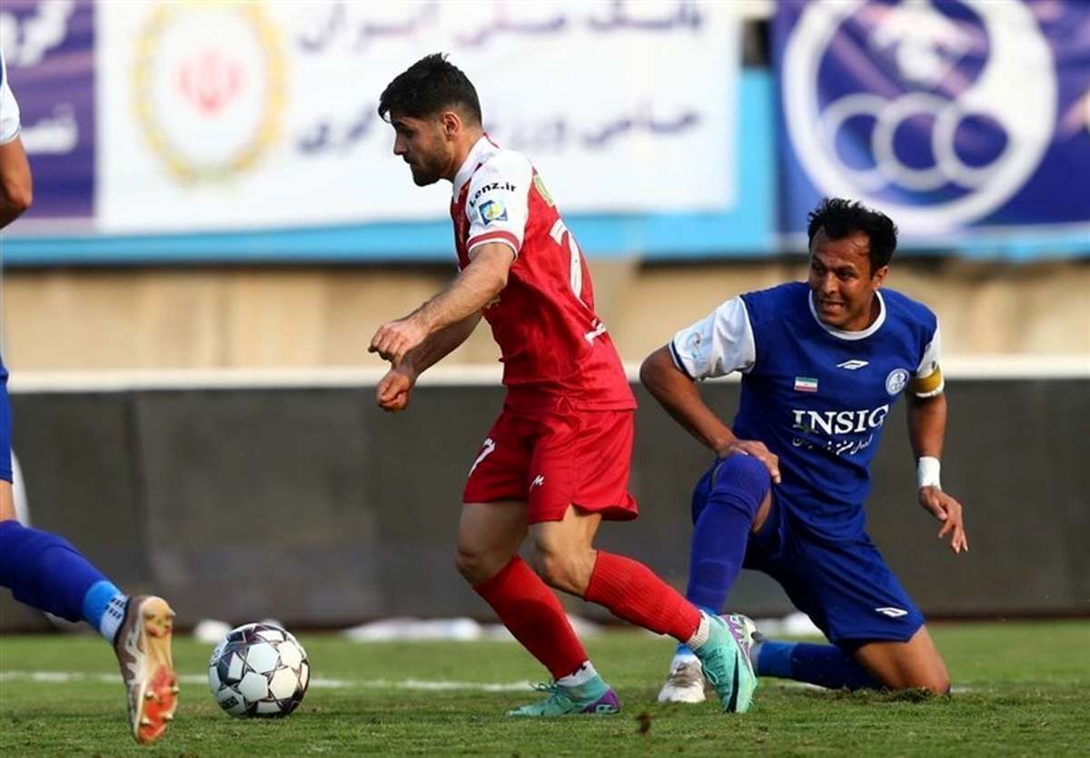 گل سوم پرسپولیس به استقلال خوزستان توسط کاظمیان+ فیلم