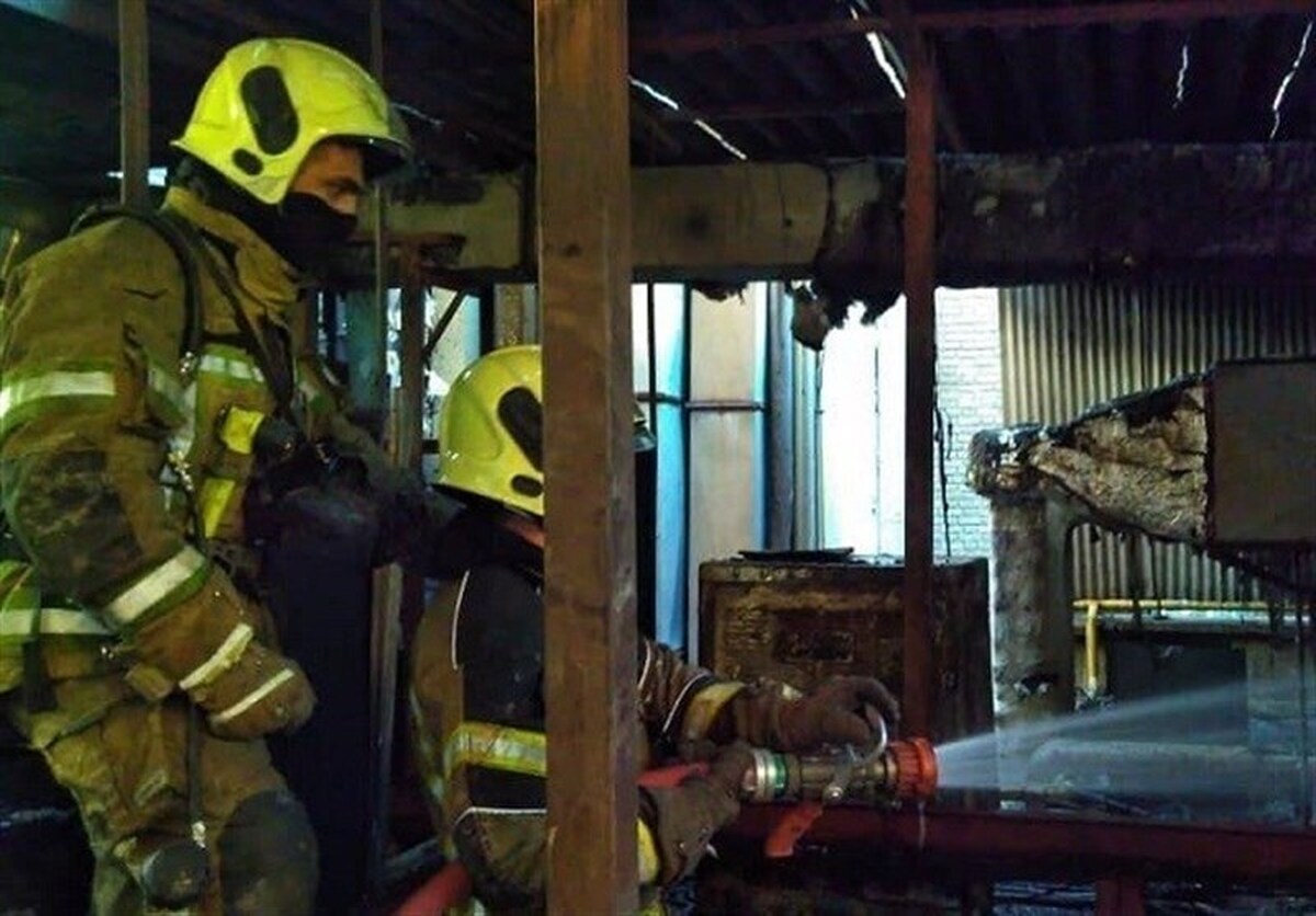 وقوع آتش‌سوزی در خوابگاه دانشگاه تهران+ عکس