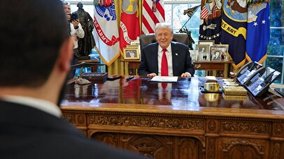 دیدار جولانی با ترامپ در کاخ سفید+ عکس