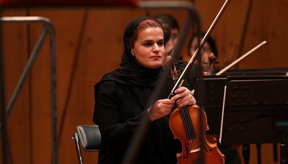 یک زن در تهران رهبر ارکستر شد + فیلم