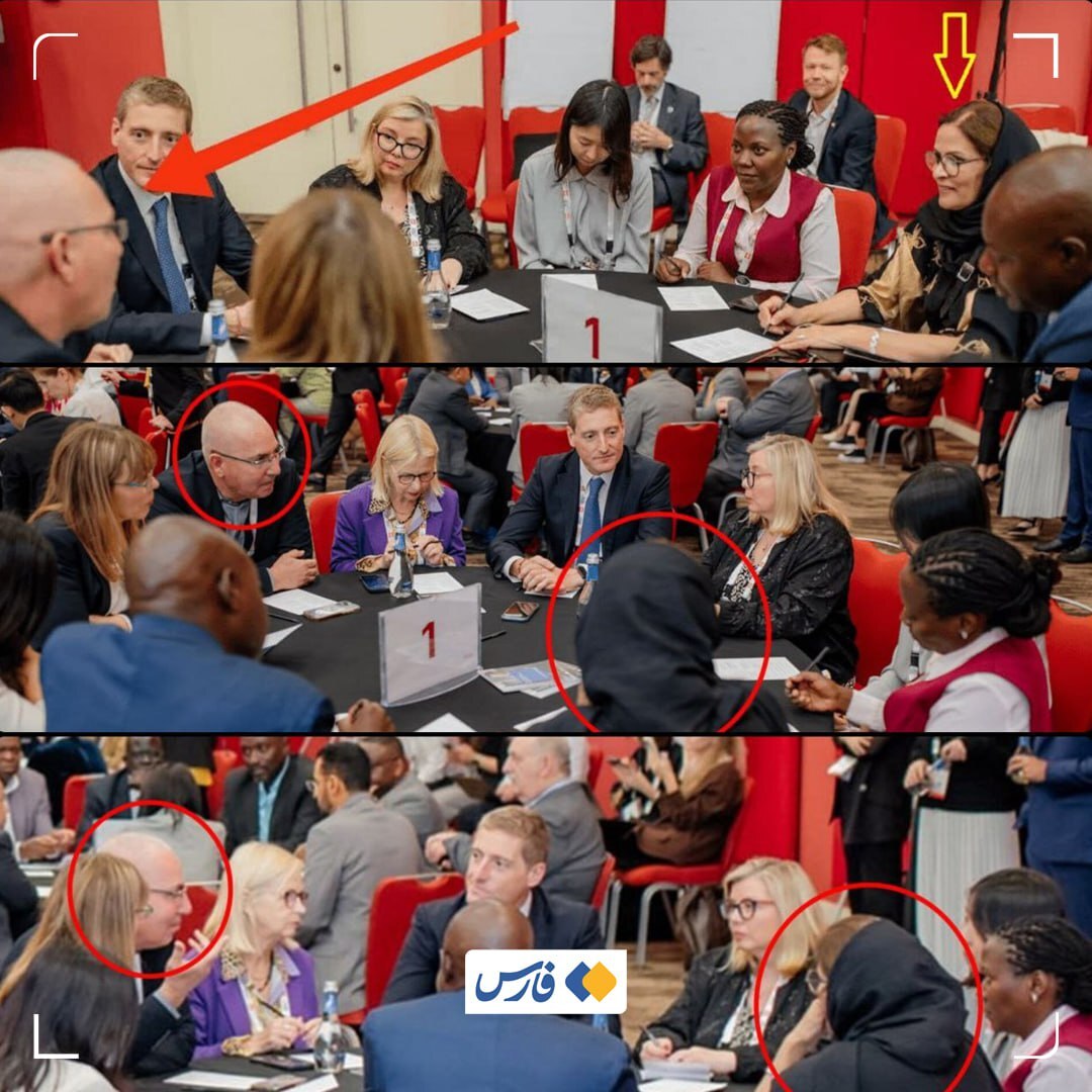 ملاقات مشکوک نماینده ایران با یک مقام اسرائیلی!+ عکس