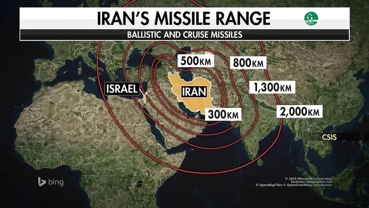 برد موشک‌های ایران اعلام شد + اینفوگرافیک