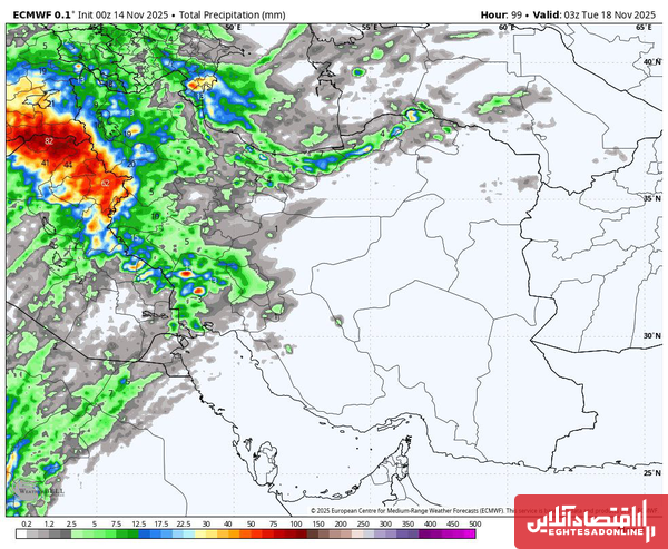 آغاز بارش برف و باران با ورود سامانه بارشی جدید / در این استان‌ها ۳۰ سانتی‌متر برف می‌بارد