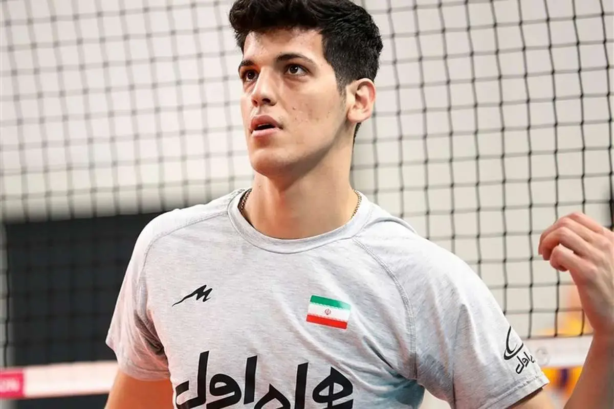 حضور کاپیتان تیم ملی والیبال با پیراهن صابر کاظمی در لیگ ترکیه+ عکس