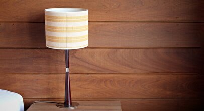 ۱۰ ایده جالب برای ستکردن آباژور چوبی با وسایل خانه