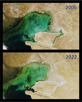 آیا دریای خزر هم به سرنوشت دریاچه ارومیه دچار میشود؟ / کاهش بیسابقه سطح آب خزر و هشدار کارشناسان آیا دریای خزر هم به سرنوشت دریاچه ارومیه دچار میشود؟ / کاهش بیسابقه سطح آب خزر و هشدار کارشناسان