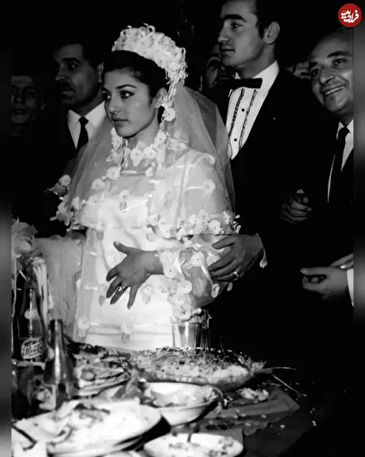 مراسم عروسی گوگوش و محمود قربانی ۵۸ سال پیش در هتل میامی+ عکس
