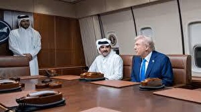 رفتار باورنکردنی و تحقیرآمیز ترامپ با مقامات قطری+ فیلم