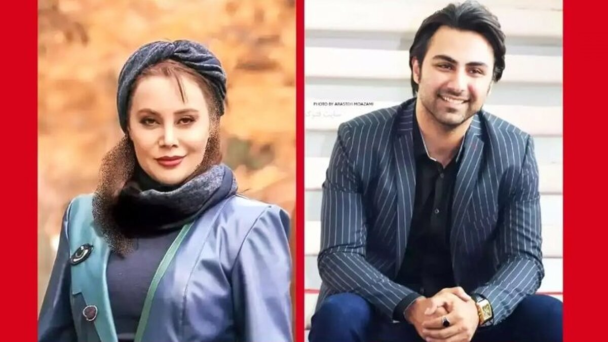 مرجانه گلچین خواننده عقد آریایی آرام جعفری و همسرش+ فیلم