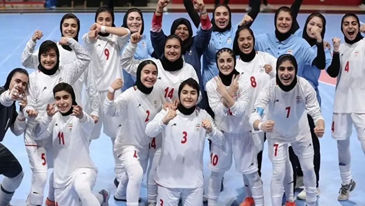 پیروزی تیم فوتسال دختران ایران بر چین/ کسب مقام قهرمانی بازیهای آسیایی بحرین پیروزی تیم فوتسال دختران ایران بر چین/ کسب مقام قهرمانی بازیهای آسیایی بحرین