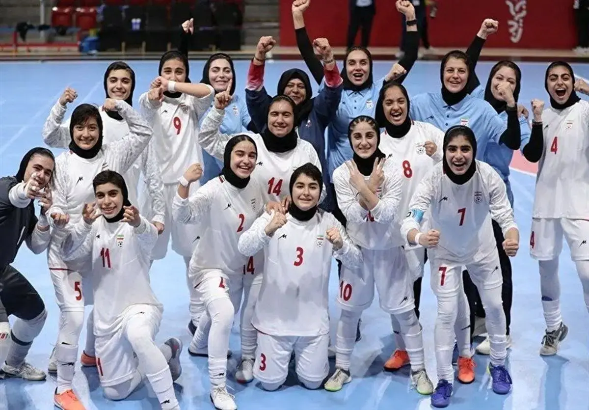 لحظه قهرمانی دختران فوتسال ایران در رقابتهای آسیایی جوانان+ فیلم لحظه قهرمانی دختران فوتسال ایران در رقابتهای آسیایی جوانان+ فیلم