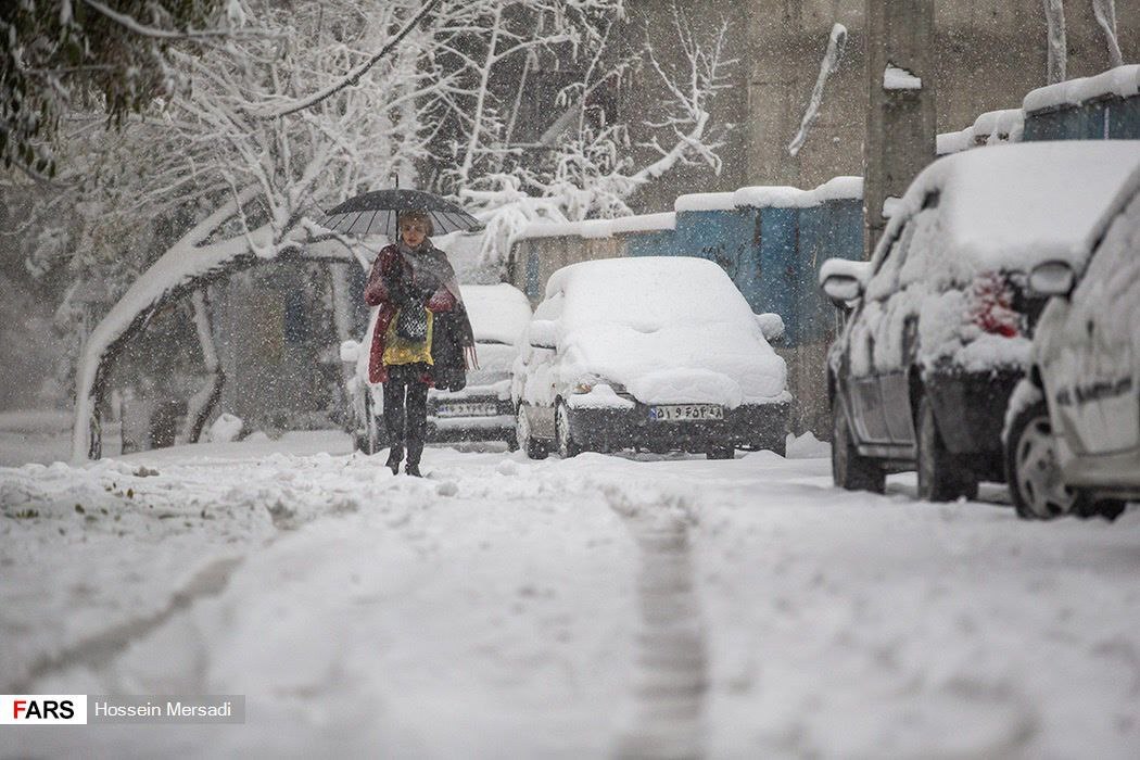 بارش سنگین برف مردم تهران را شوکه کرد + عکس بارش سنگین برف مردم تهران را شوکه کرد + عکس