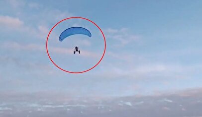 اولین ویدئو از لحظه حادثه سقوط رضا امیرخانی + فیلم