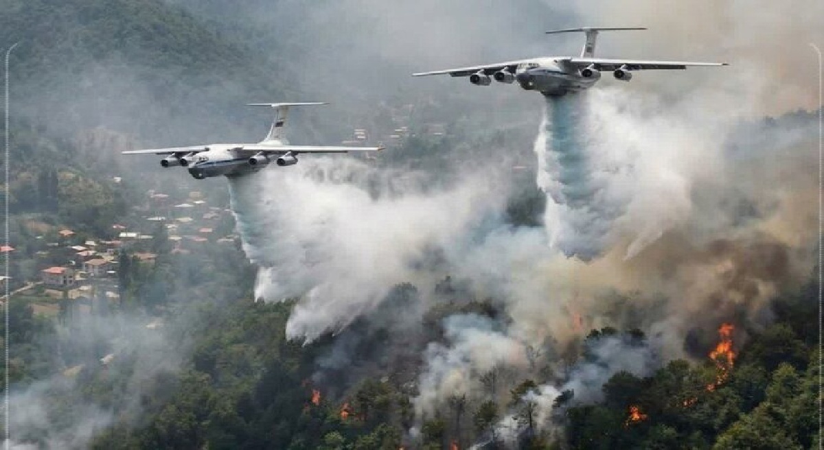 اینفوگرافیک/ جزئیات حریق در جنگل‌های هیرکانی و اطفای آن