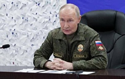 بازدید پوتین از مقر فرماندهی عملیات نظامی ویژه