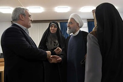 سفیر ایران در چین به دلیل دیدار با حسن روحانی تذکر گرفت