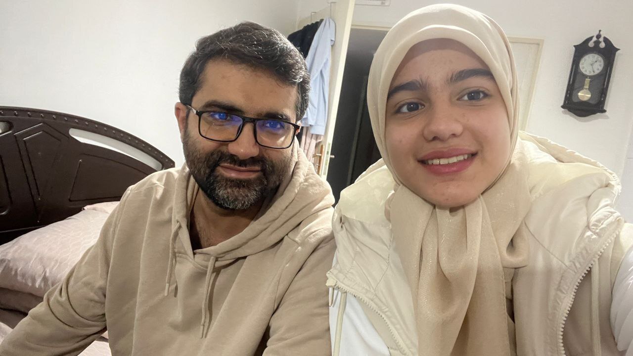 تصویری تلخ از حسنا سقاب اصفهانی که اعضای بدنش اهدا شد