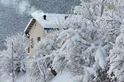 زیبایی حیرت انگیز از بارش اولین برف پاییزی در ارتفاعات سوادکوه+ عکس