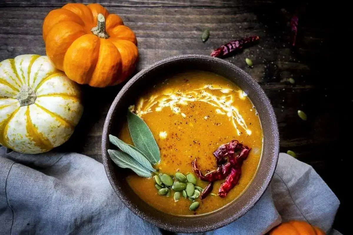 طرز تهیه سوپ کدو حلوایی/ خوشمزه‌ترین انتخاب پاییزی سفره شما