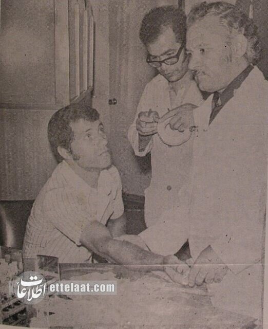 عکس‌های زیر خاکی از علی پروین و ناصر حجازی در آزمایشگاه!