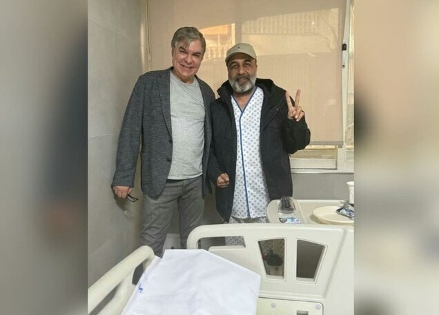 عکسی از رضا عطاران در بیمارستان/ عطاران از مردم تشکر کرد عکسی از رضا عطاران در بیمارستان/ عطاران از مردم تشکر کرد