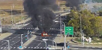 لحظه زخمی‌شدن رئیس موساد در حمله حماس/ فرار وی توسط یک خودروی نظامی + فیلم