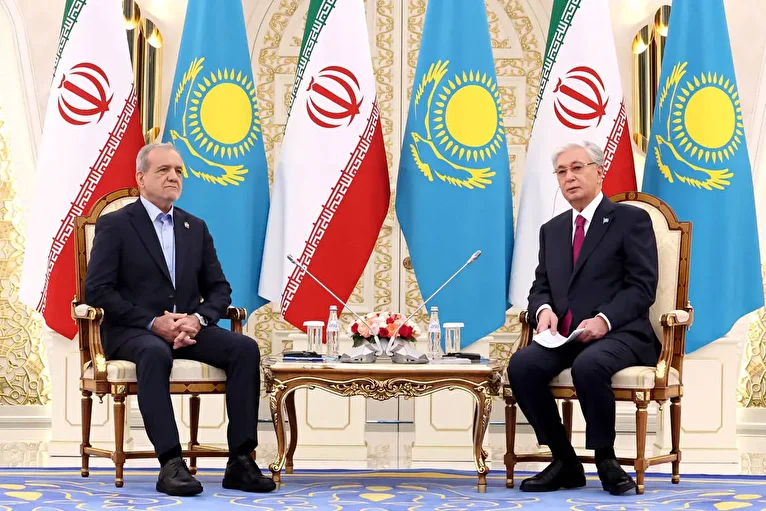 امضای ۱۴ سند همکاری نتیجه سفر رئیس‌جمهور به قزاقستان+ فیلم