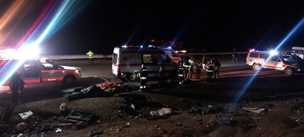 آخرین آمار قربانیان حادثه جاده نطنز-اصفهان+ فیلم آخرین آمار قربانیان حادثه جاده نطنز-اصفهان+ فیلم