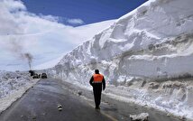 بارش باورنکردنی برف در قطر+ فیلم