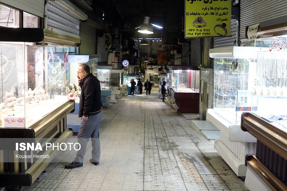 تصاویر توجه‌برانگیز از بازار طلا در روز‌های اخیر