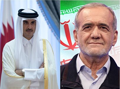 پیام مهم پزشکیان به امیر قطر / آل ثانی کی پاسخ رئیس جمهور را می‌دهد؟