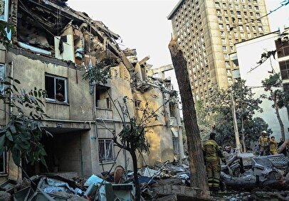 برخی از خانه‌های تخریب‌شده جنگ ۱۲ روزه در تهران همچنان باقی است