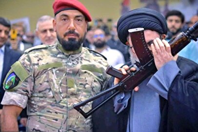 تشییع و خاکسپاری فرمانده ایرانی در بیروت+ فیلم