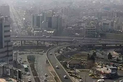 آلودگی کرج از مرز ۲۰۰ عبور کرد+ عکس