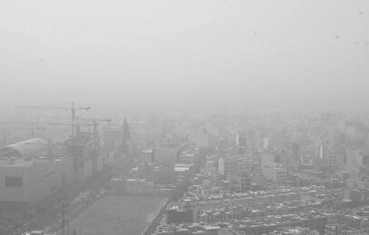 تصاویری تکان دهنده از آلودگی هوای اصفهان امروز ۴ آذر+ فیلم