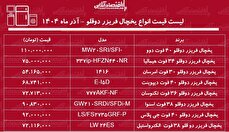 لیست قیمت جدید انواع یخچال فریزر دوقلو ۵ آذر ۱۴۰۴ / یخچال دوقلو امرسان، دوو، اسنوا و...چند شد؟ + جدول