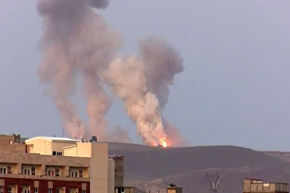 حمله به سایت پدافندی ارتش در تبریز+ فیلم