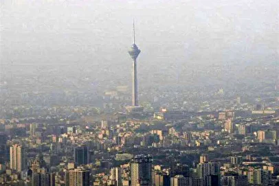 شاخص آلودگی هوای تهران جمعه شب ۷ آذر ۱۴۰۴ + عکس