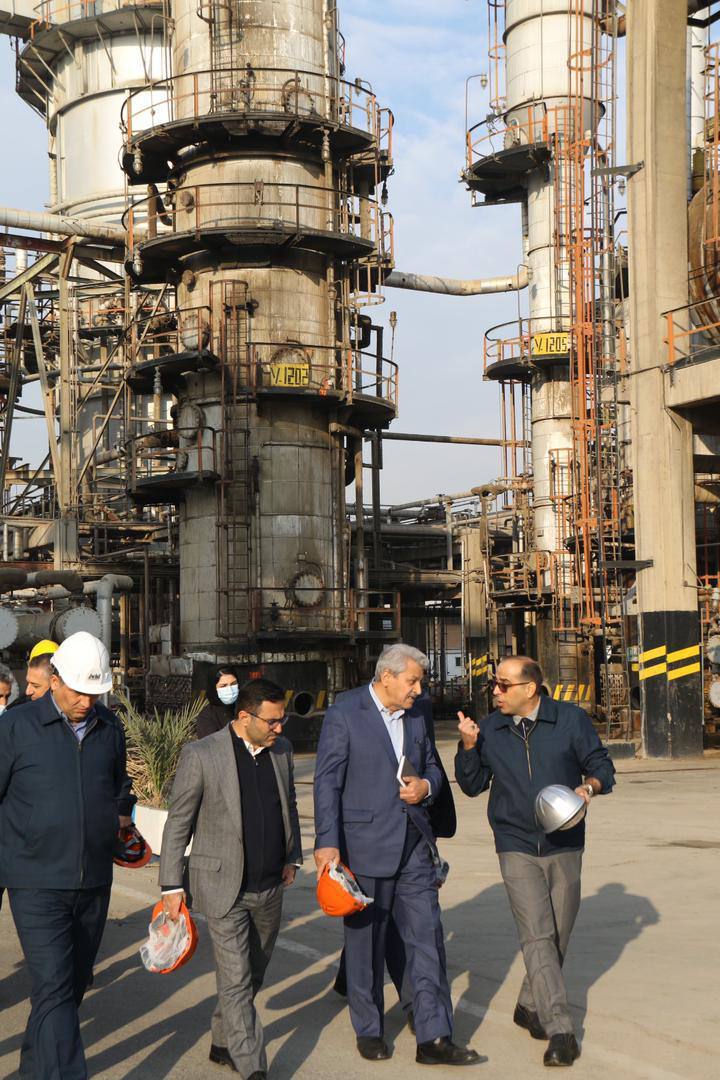 بازدید مدیرعامل ایرانول از مجتمع ظرف‌سازی و پالایشگاه روغن‌سازی تهران
